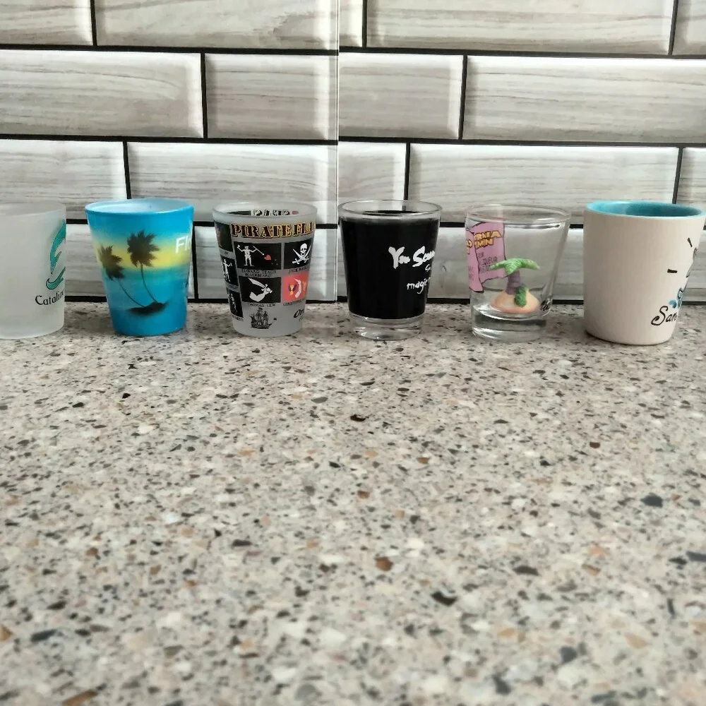 U.S. Places Shot Glasses